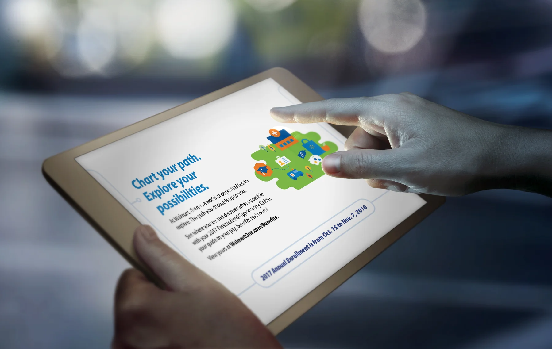 Walmart Annual Enrollment selected visual 11