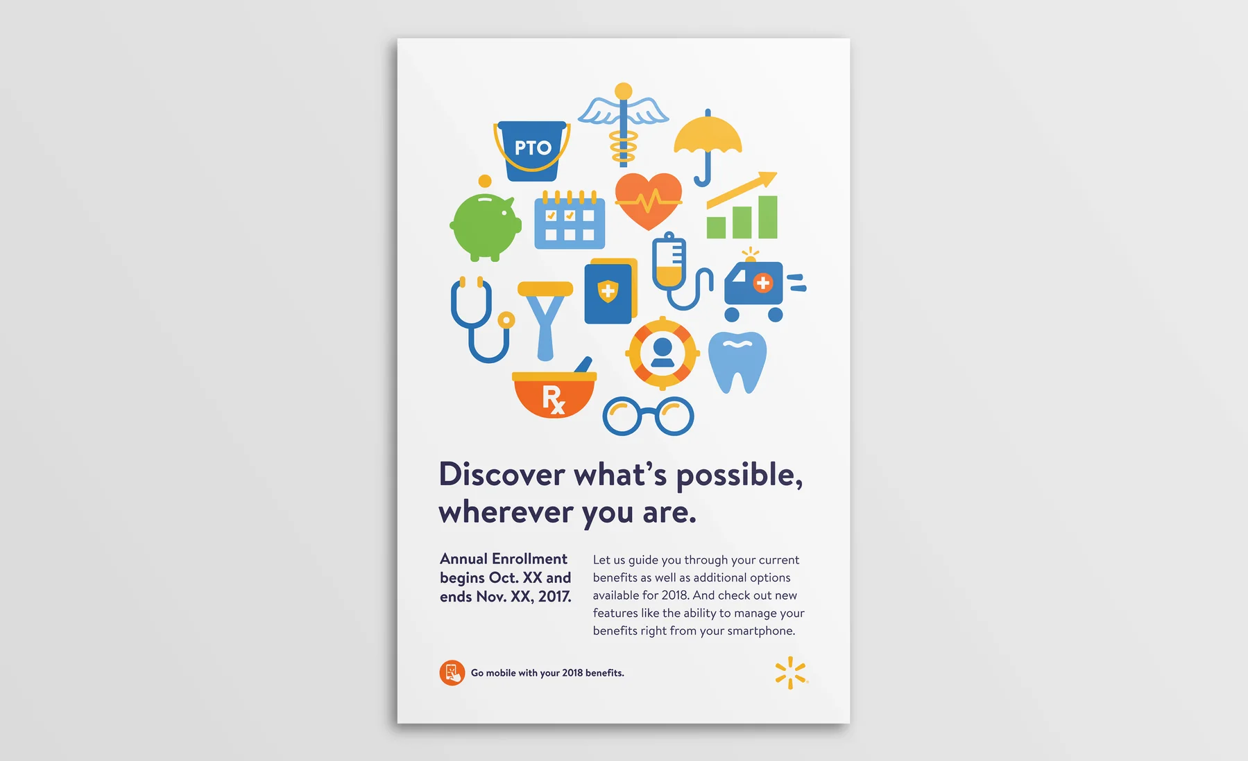 Walmart Annual Enrollment selected visual 2